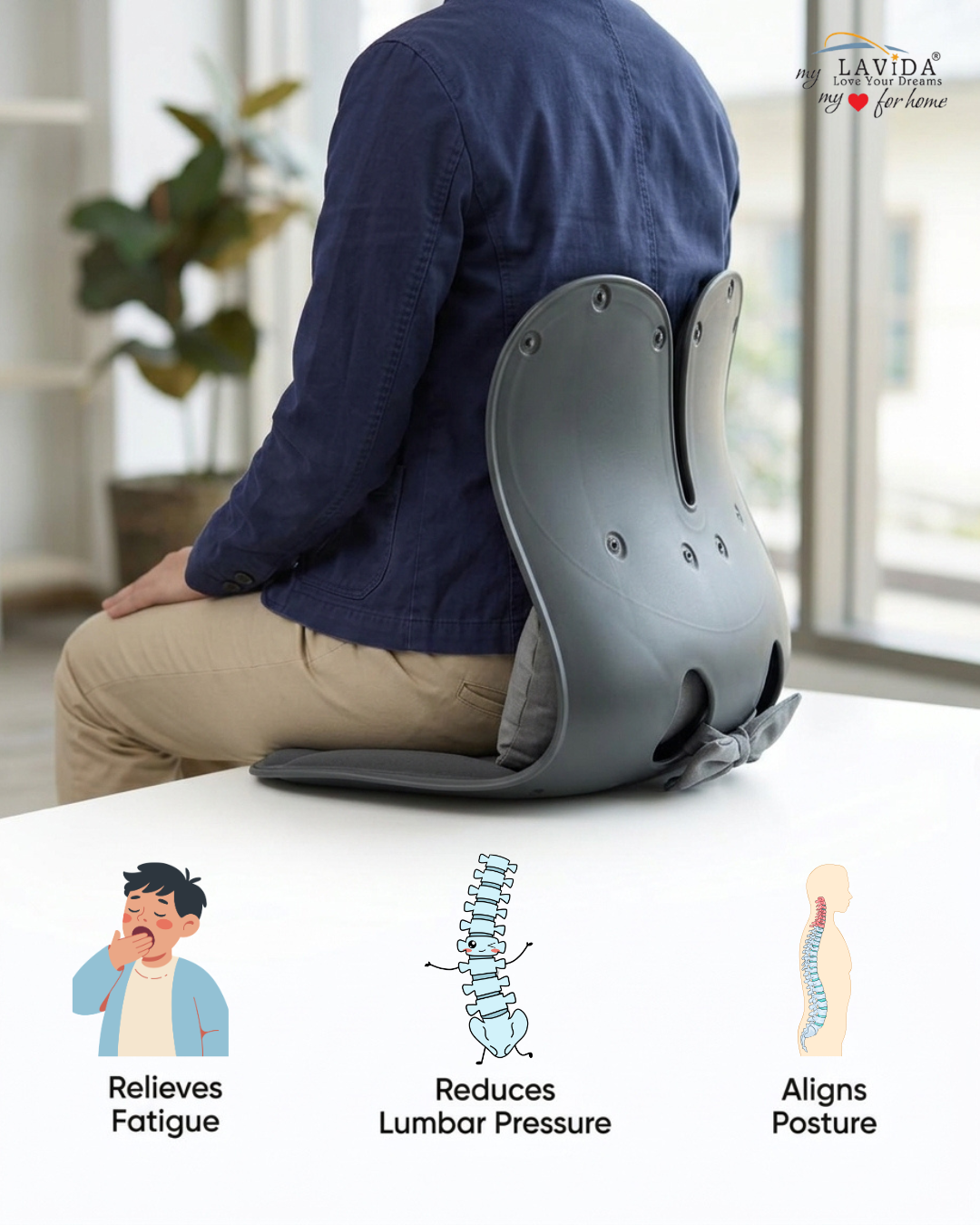 Ergonomic Seat Cusion