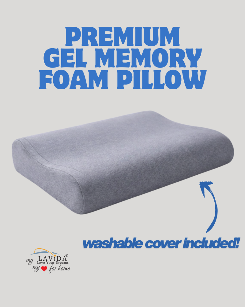 Memory Foam Gel Pillow