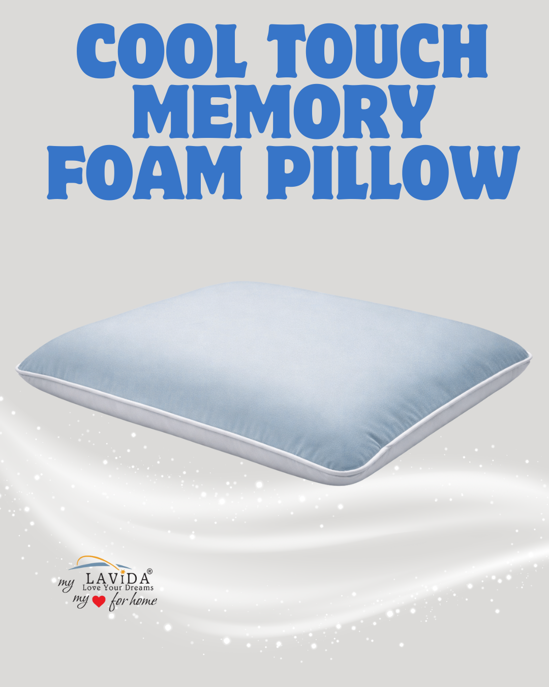Cool Touch Memory Foam Pillow