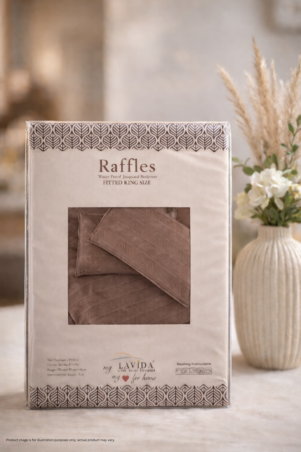 Raffles Waterproof Bedcover Set